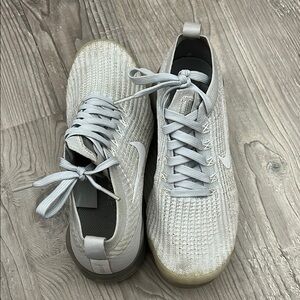 Nike Light Gray vapor maxes